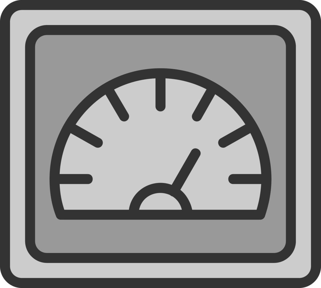 Geschwindigkeit o-Meter-Vektor-Icon-Design vektor