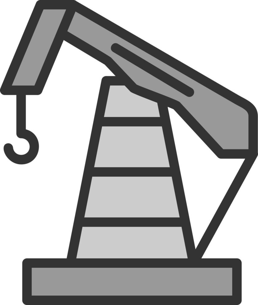 Ölpumpen-Vektor-Icon-Design vektor