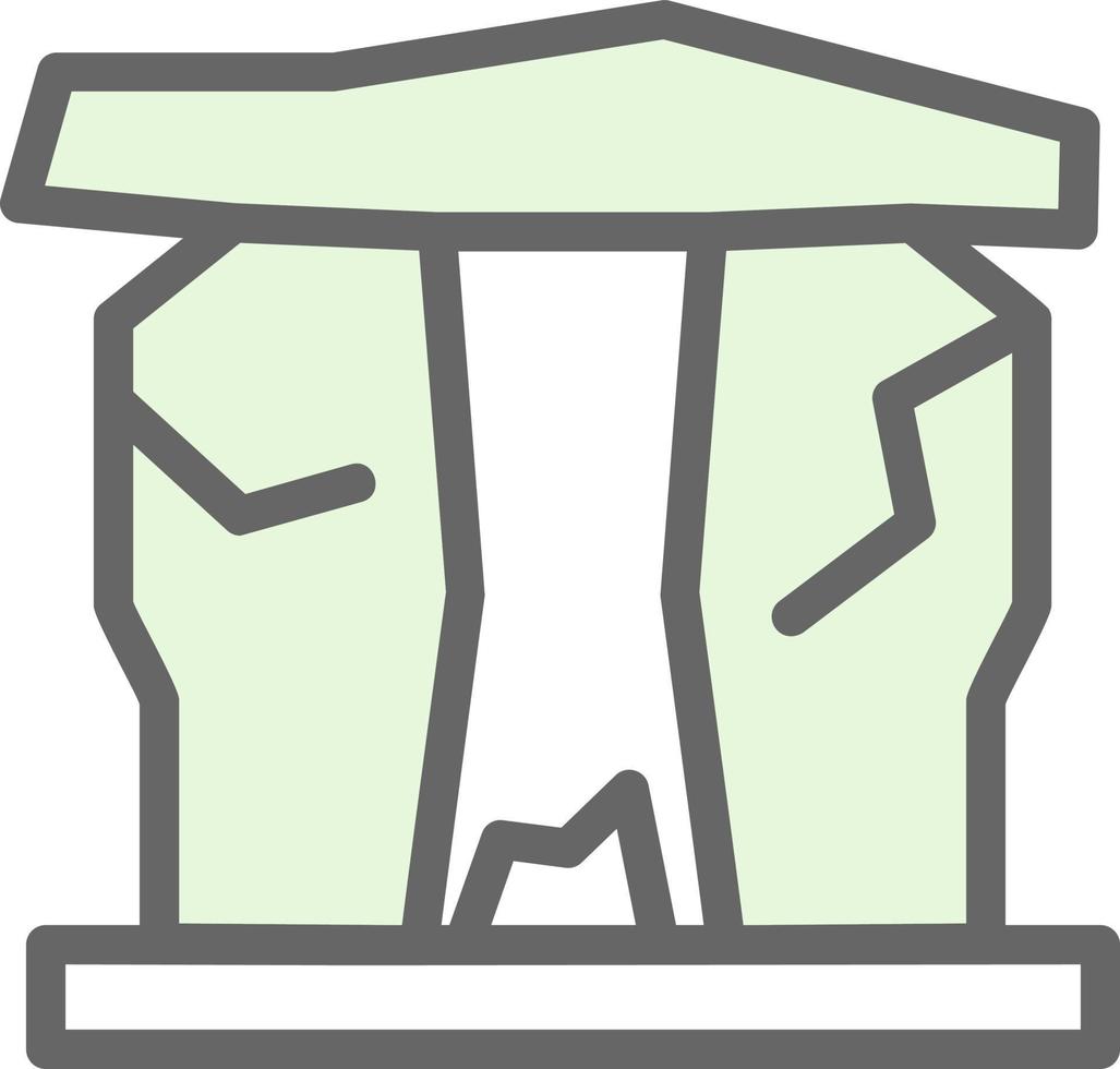 Stonehenge-Vektor-Icon-Design vektor