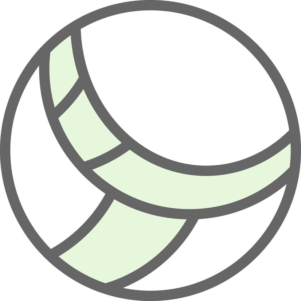 volleyboll vektor ikon design