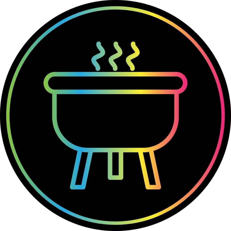 Brazier-Vektor-Icon-Design vektor