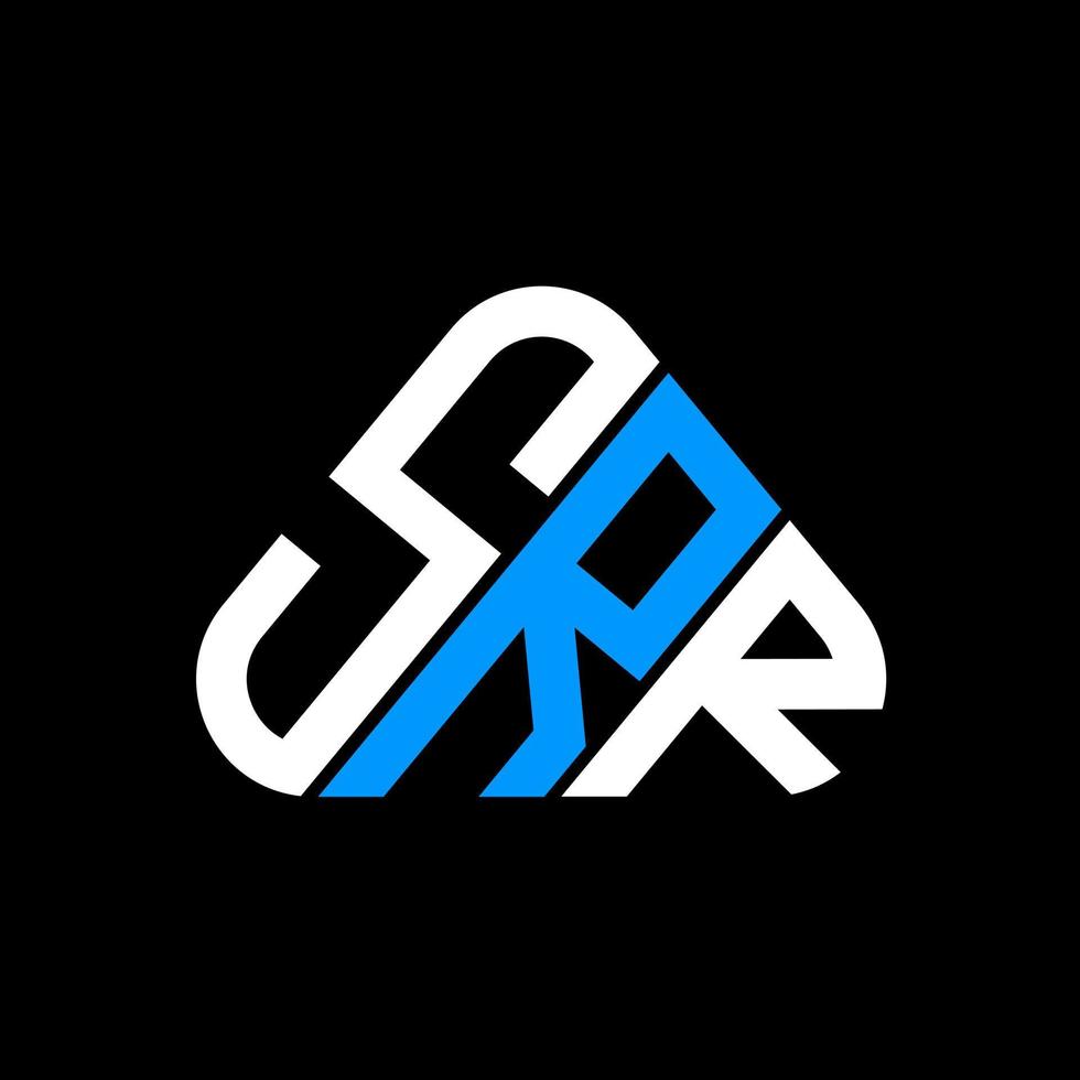 srr brev logotyp kreativ design med vektor grafisk, srr enkel och modern logotyp.