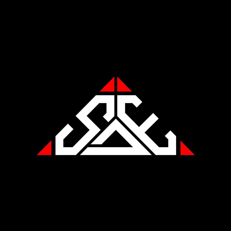 sde brev logotyp kreativ design med vektor grafisk, sde enkel och modern logotyp.