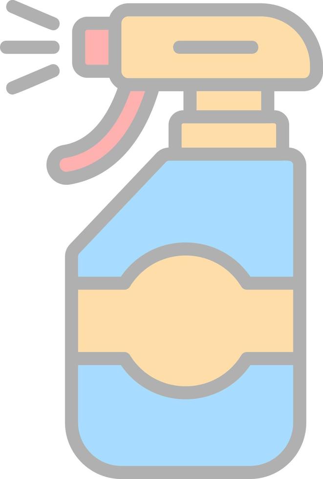 Reinigungsspray-Vektor-Icon-Design vektor