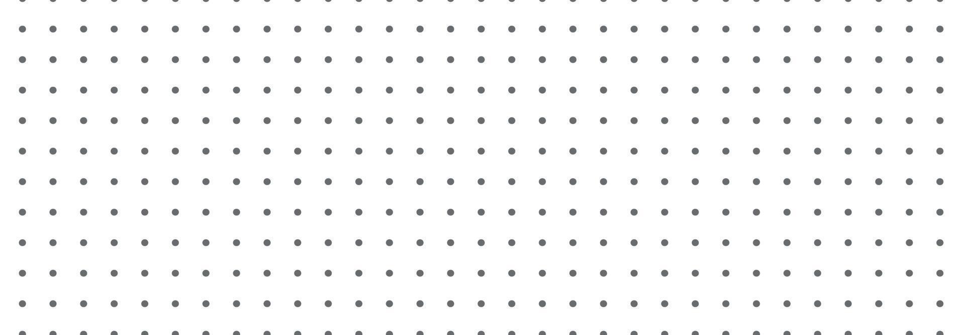 polka prickar eller kula tidning textur. sömlös svartvit mönster. prickad bakgrund. mjuk abstrakt geometrisk mönster. vektor