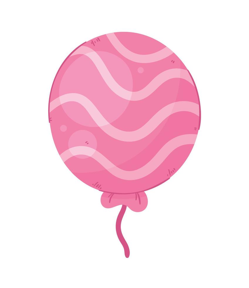 Ballon Helium rosa vektor