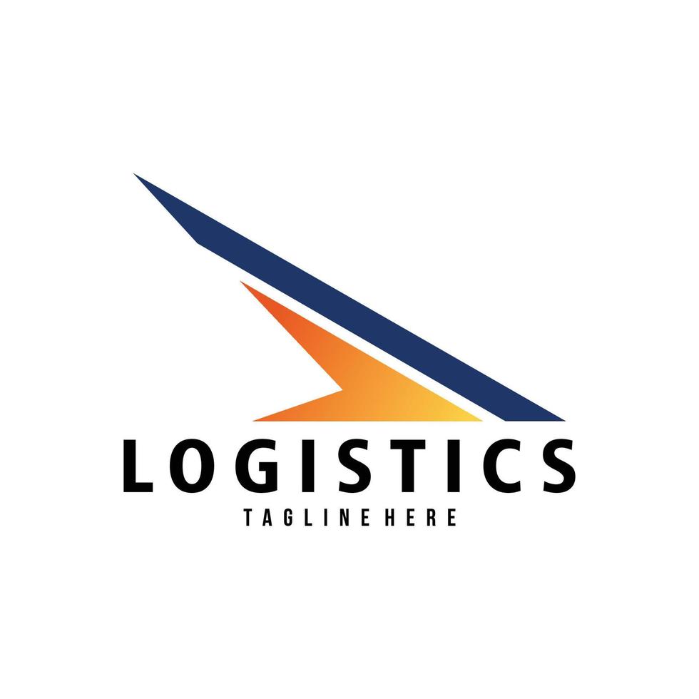 Logistik-Logo-Icon-Vektor isoliert vektor