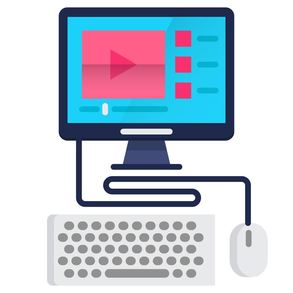 video lektioner ikon, lämplig för en bred räckvidd av digital kreativ projekt. Lycklig skapande. vektor