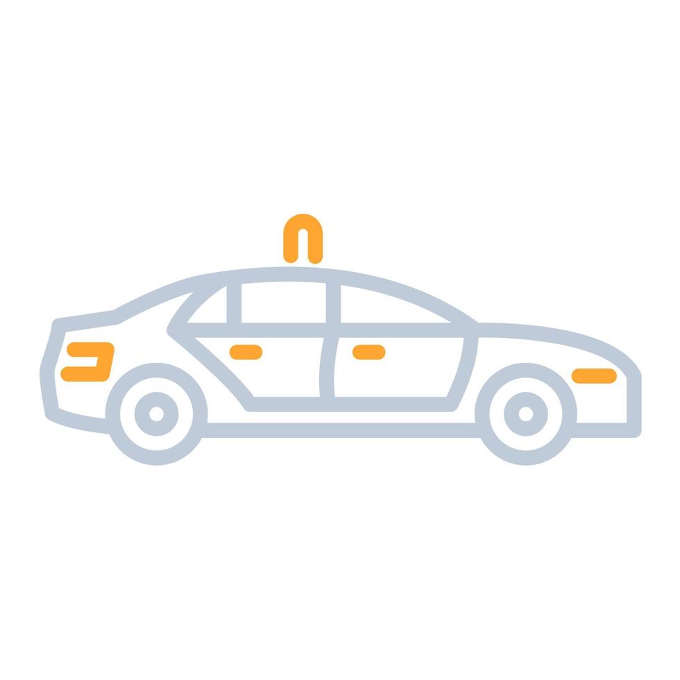 taxi ikon, lämplig för en bred räckvidd av digital kreativ projekt. Lycklig skapande. vektor