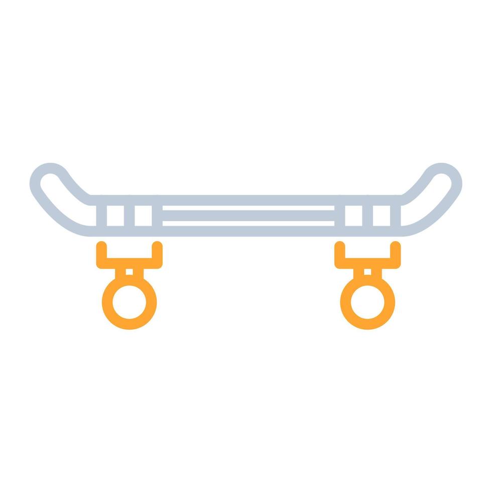 Skateboard-Symbol, geeignet für eine Vielzahl digitaler kreativer Projekte. frohes Schaffen. vektor