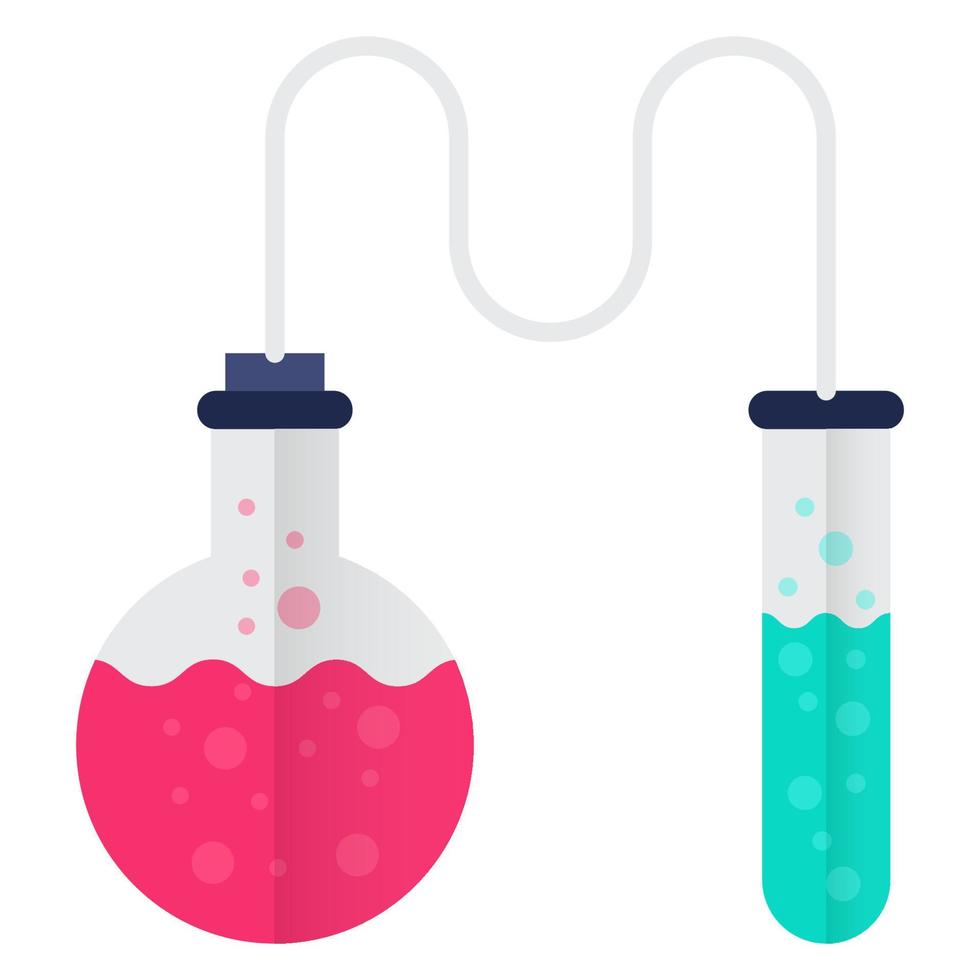 Chemie-Symbol, geeignet für eine Vielzahl digitaler kreativer Projekte. frohes Schaffen. vektor