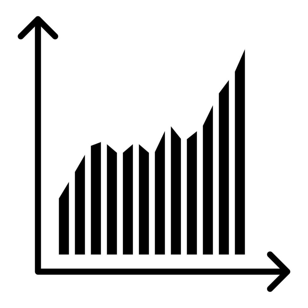 Erhöhen Sie das Symbol, das für eine Vielzahl digitaler kreativer Projekte geeignet ist. frohes Schaffen. vektor