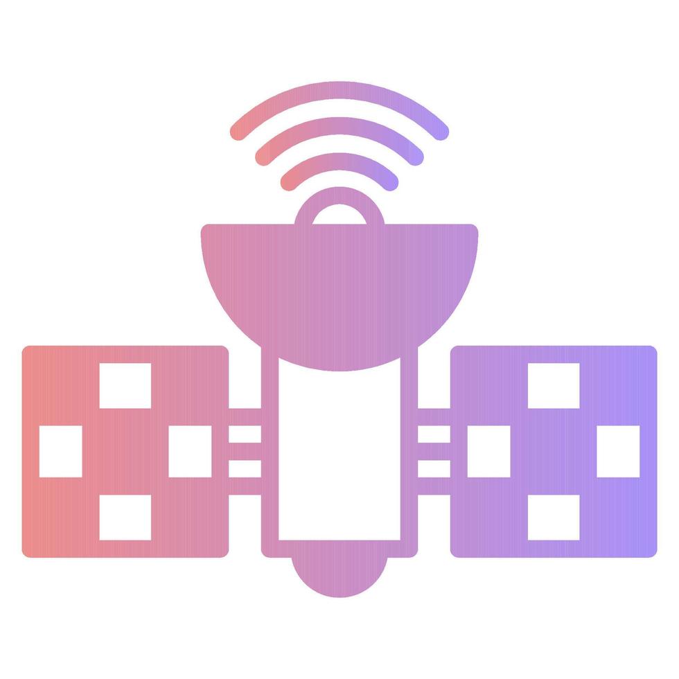 Satellitensymbol, geeignet für eine Vielzahl digitaler kreativer Projekte. frohes Schaffen. vektor