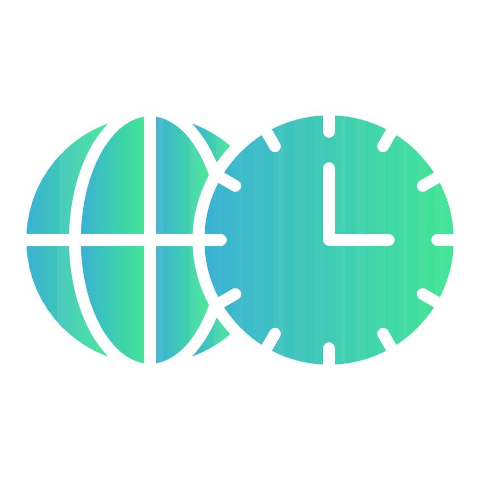 Zeitzonen-Symbol, geeignet für eine Vielzahl von digitalen Kreativprojekten. frohes Schaffen. vektor