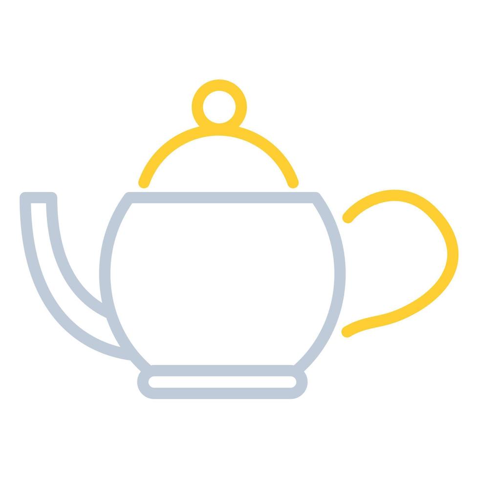 Teekannen-Symbol, geeignet für eine Vielzahl digitaler Kreativprojekte. frohes Schaffen. vektor