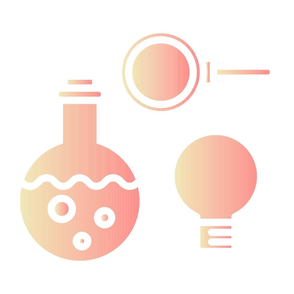 formell vetenskap ikon, lämplig för en bred räckvidd av digital kreativ projekt. Lycklig skapande. vektor