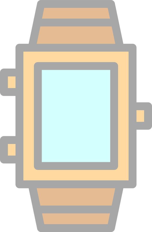 Smartwatch-Vektor-Icon-Design vektor