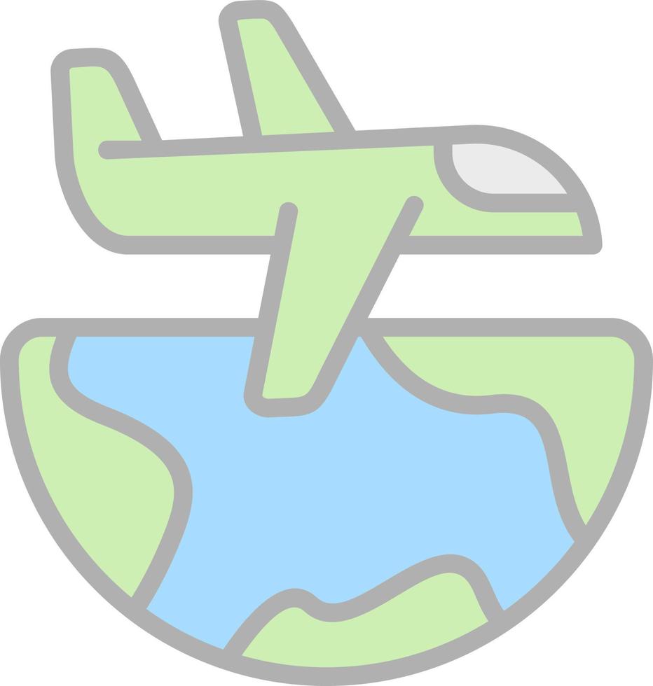 Reise-Vektor-Icon-Design vektor