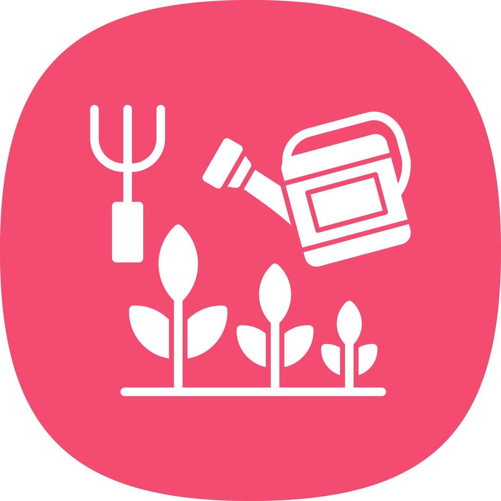 Landwirtschaft und Gartenbau-Vektor-Icon-Design vektor