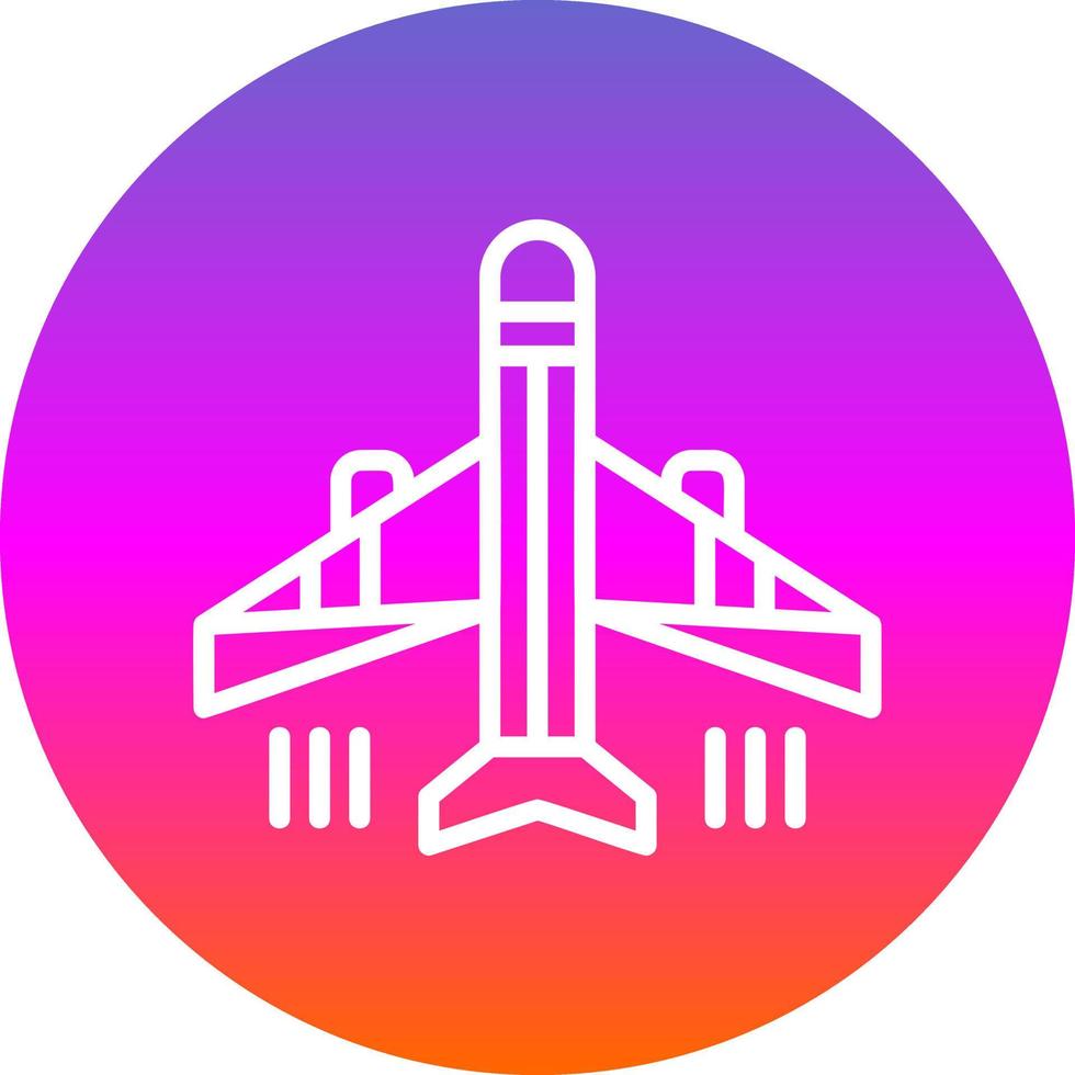 Flugzeug-Vektor-Icon-Design vektor