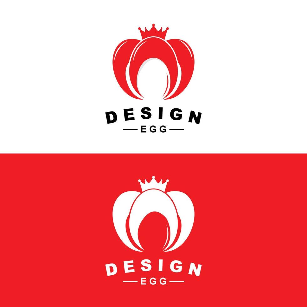 ägg logotyp, ägg bruka design, kyckling logotyp, asiatisk mat vektor