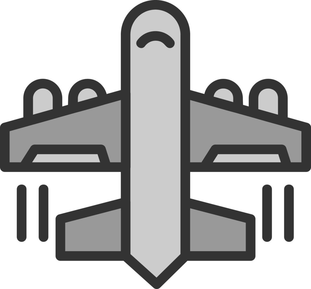 Flugzeug-Vektor-Icon-Design vektor