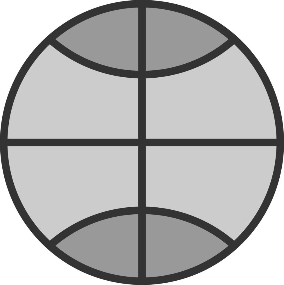 Basketball-Vektor-Icon-Design vektor