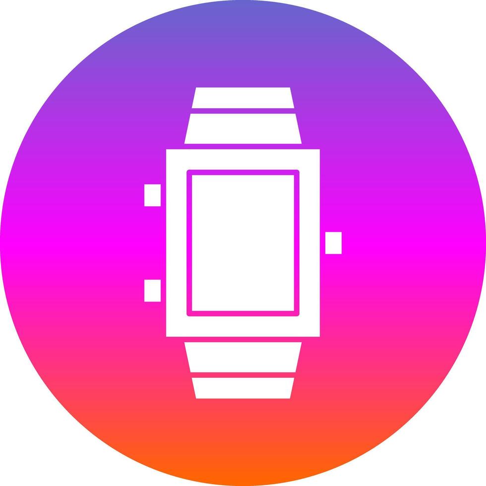 Smartwatch-Vektor-Icon-Design vektor