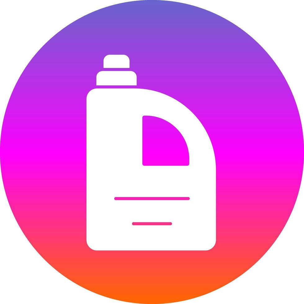 Waschmittel-Vektor-Icon-Design vektor