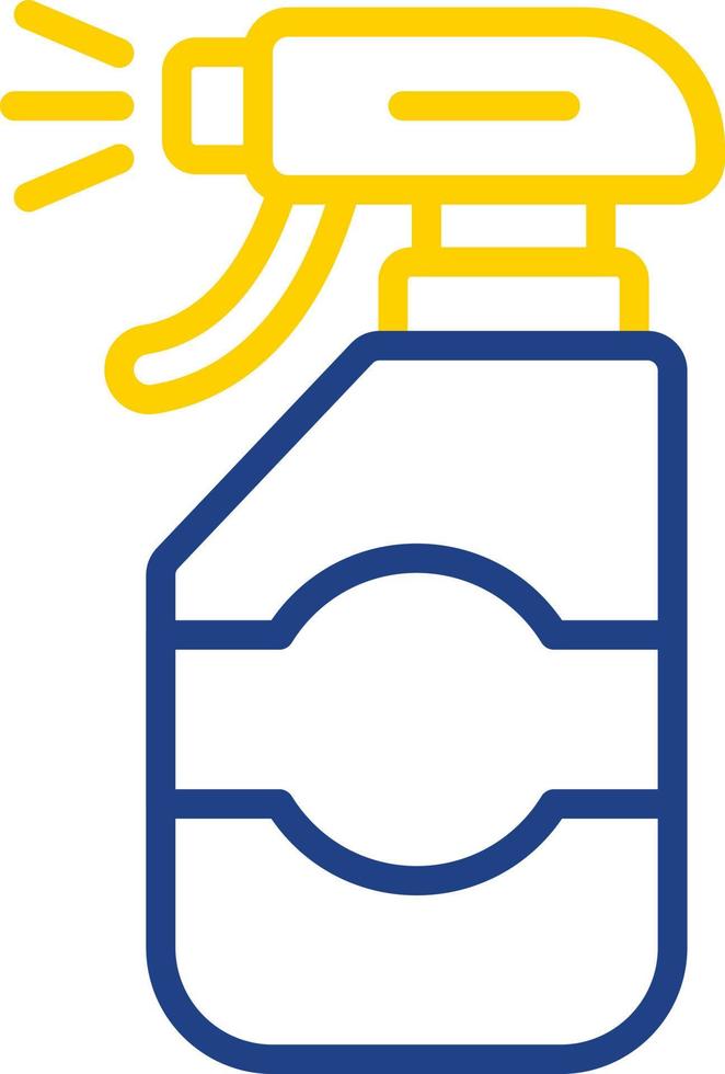 Reinigungsspray-Vektor-Icon-Design vektor