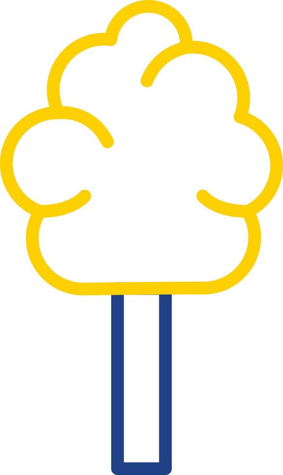 Zuckerwatte-Vektor-Icon-Design vektor