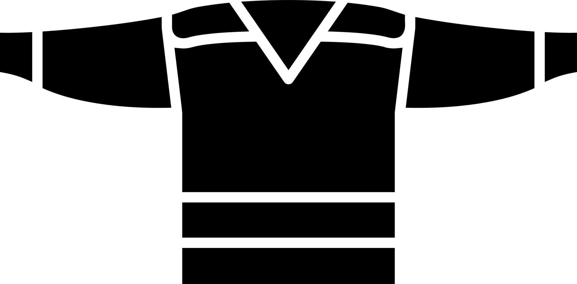 Hockey-Trikot-Vektor-Icon-Design vektor