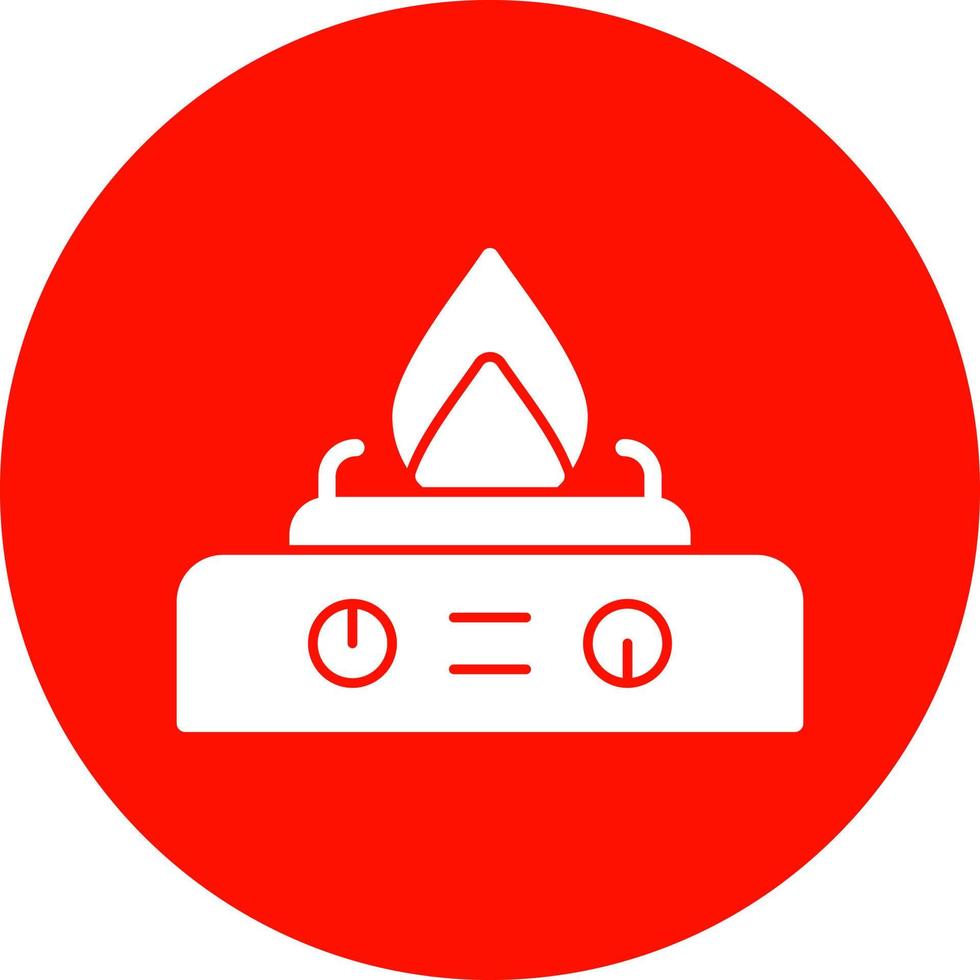 Feuer-Vektor-Icon-Design vektor