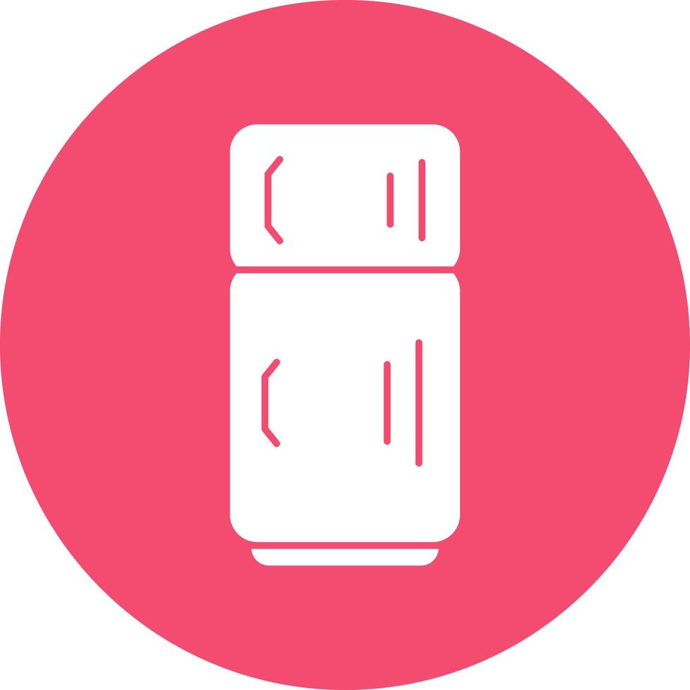 Kühlschrank-Vektor-Icon-Design vektor