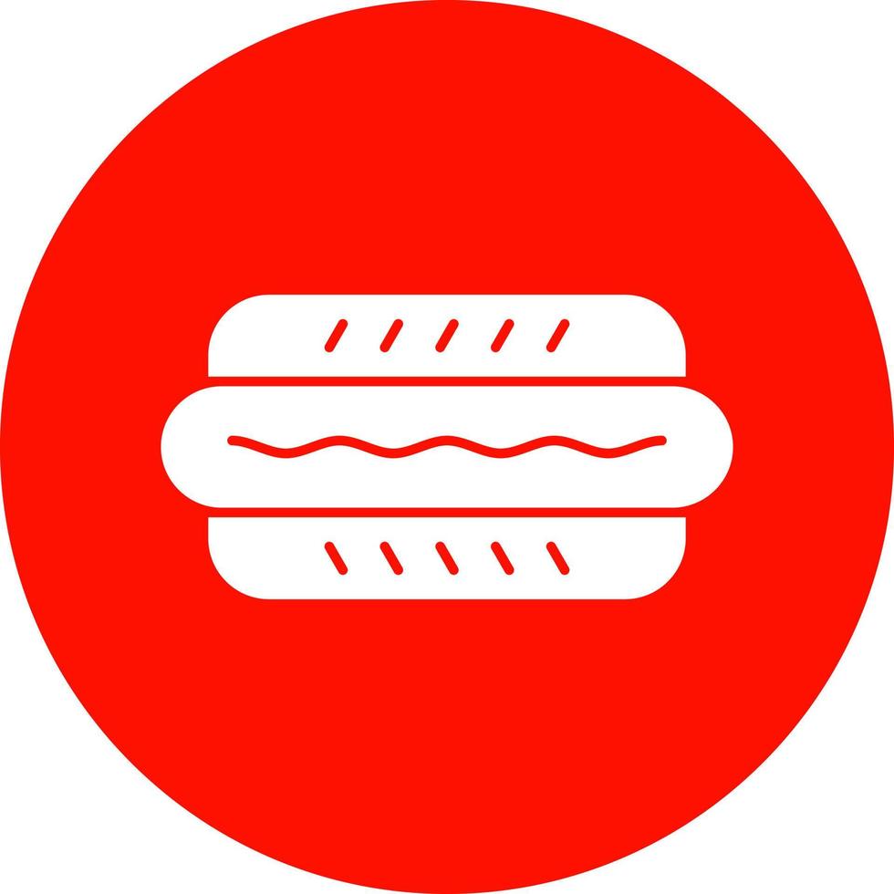 Hot-Dog-Vektor-Icon-Design vektor