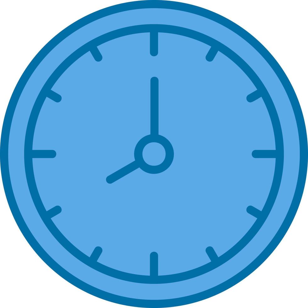 Uhr-Vektor-Icon-Design vektor