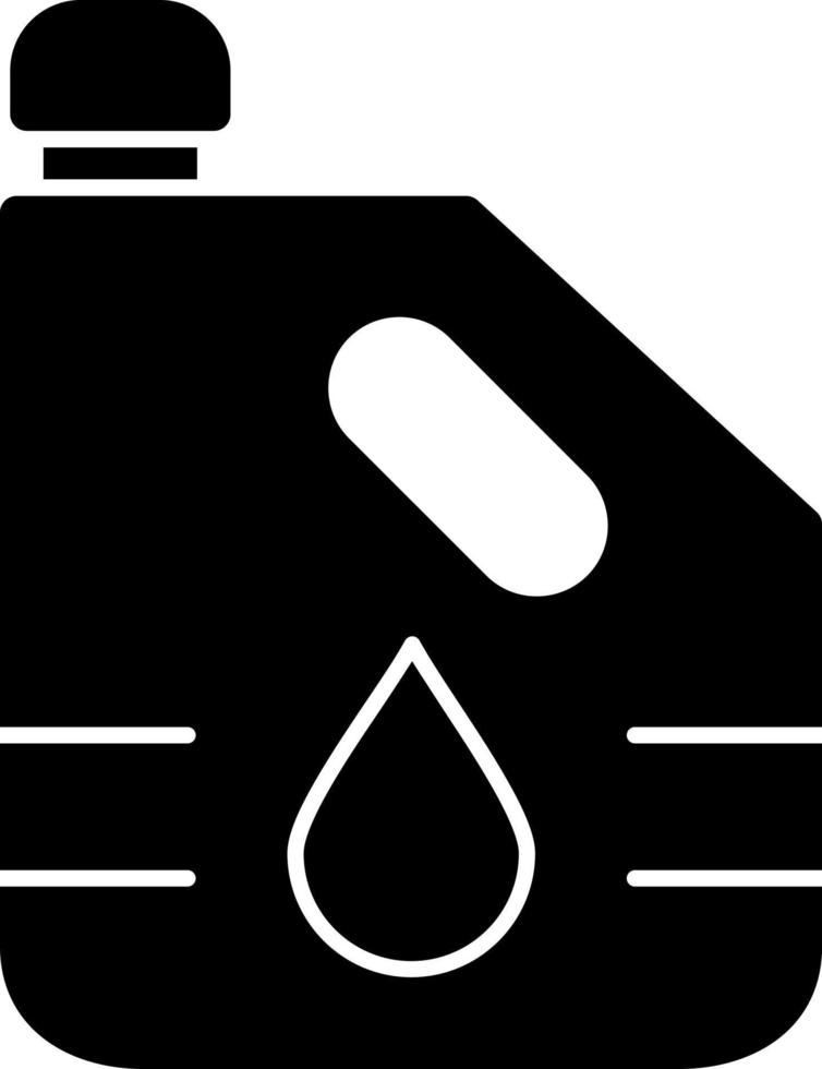 Öl-Vektor-Icon-Design vektor