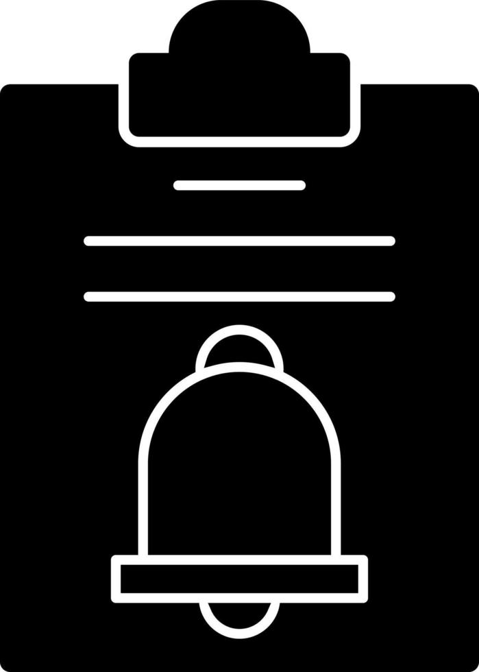 Zwischenablage-Vektor-Icon-Design vektor