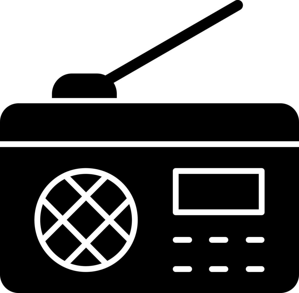 radio vektor ikon design