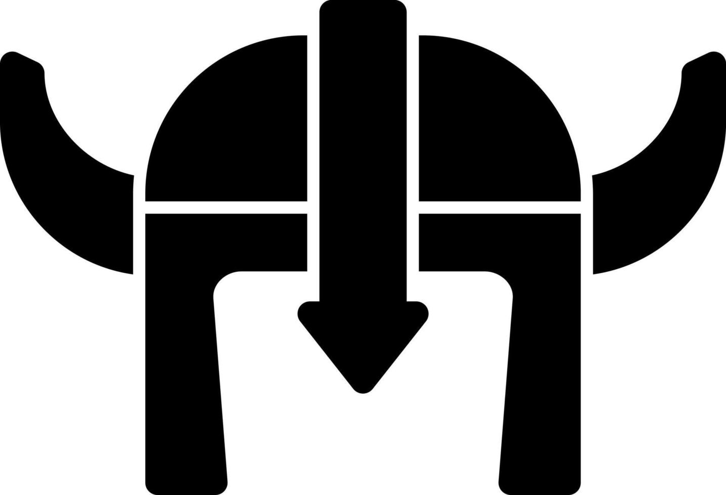 Helm-Vektor-Icon-Design vektor