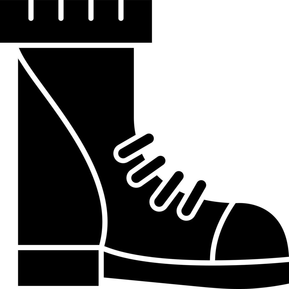 Schuh-Vektor-Icon-Design vektor