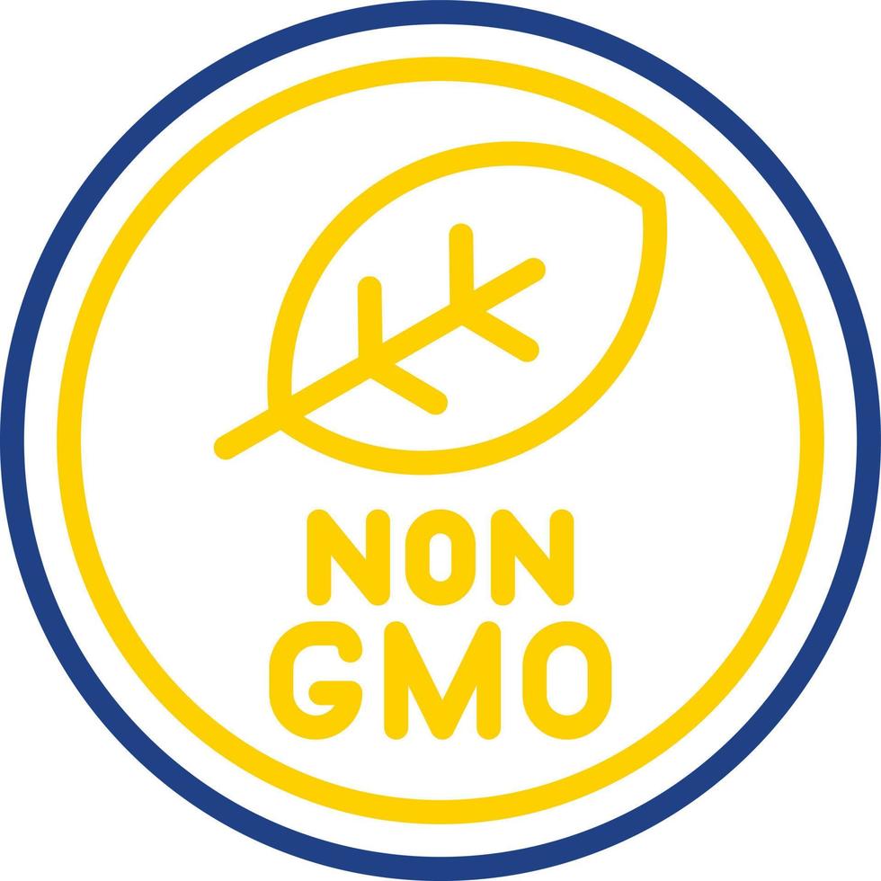 icke gmo vektor ikon design