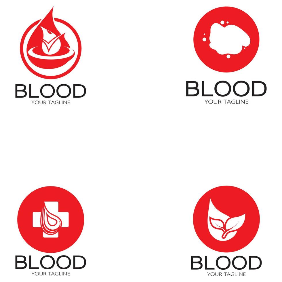 cirkulerande blod, blod donation, blod donation logotyp ikon illustration mall design vektor för medicinsk syften ört- medicin klinik sjukhus och blod transfusion