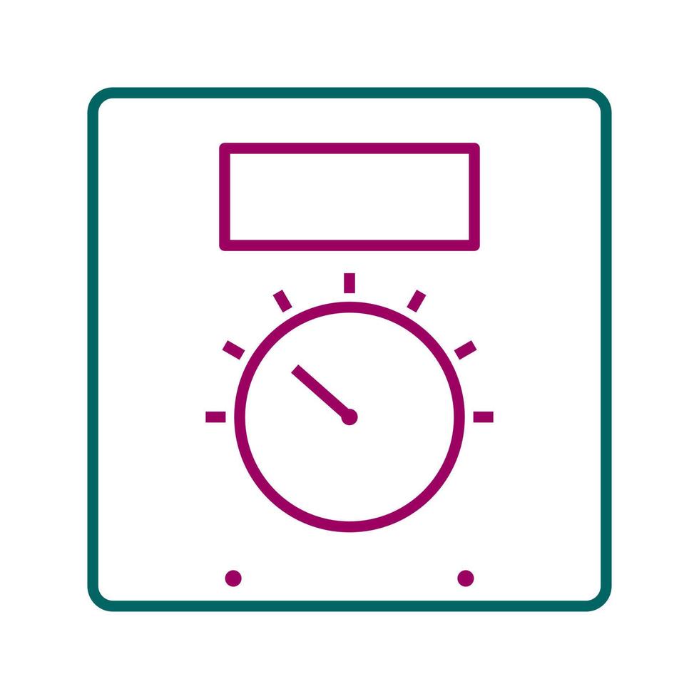 Thermoregulator-Vektorsymbol vektor