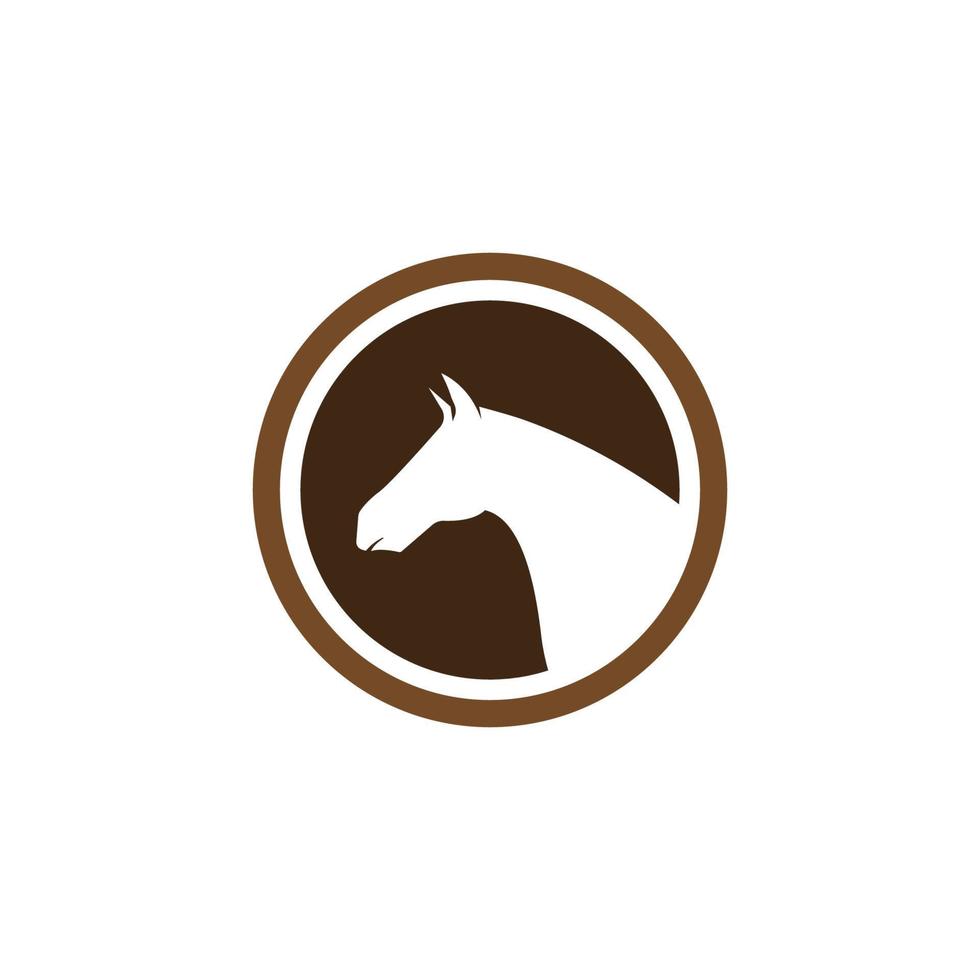 häst logotyp mall vektor ikon