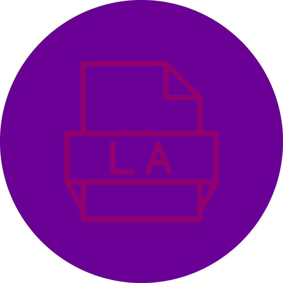 la Dateiformat-Symbol vektor