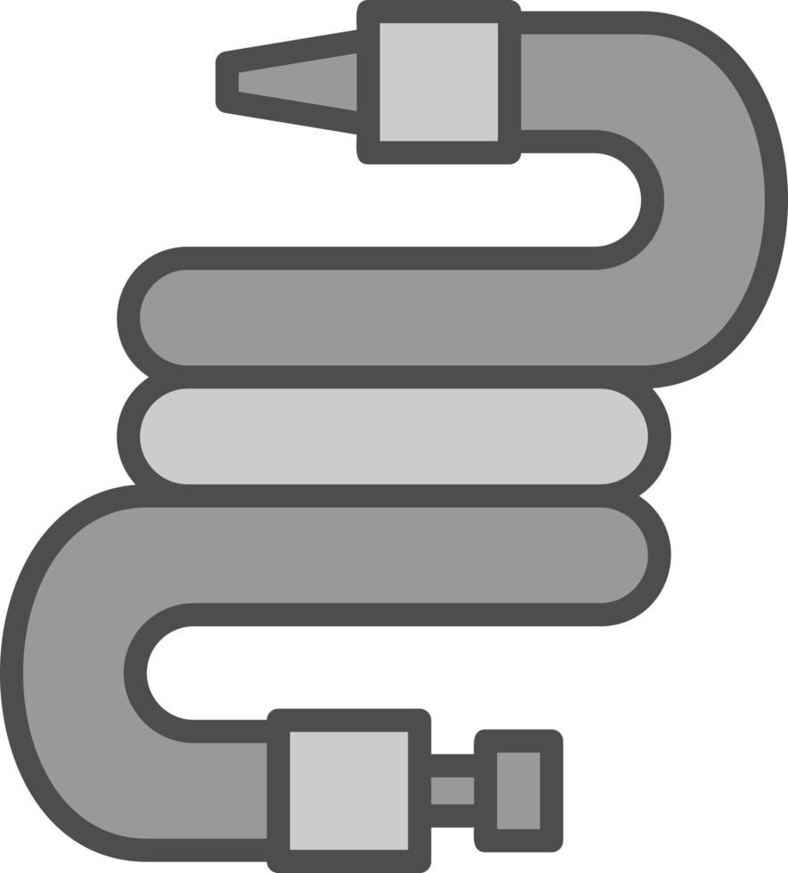 Schlauch-Vektor-Icon-Design vektor