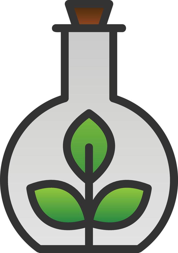 Botanik-Vektor-Icon-Design vektor