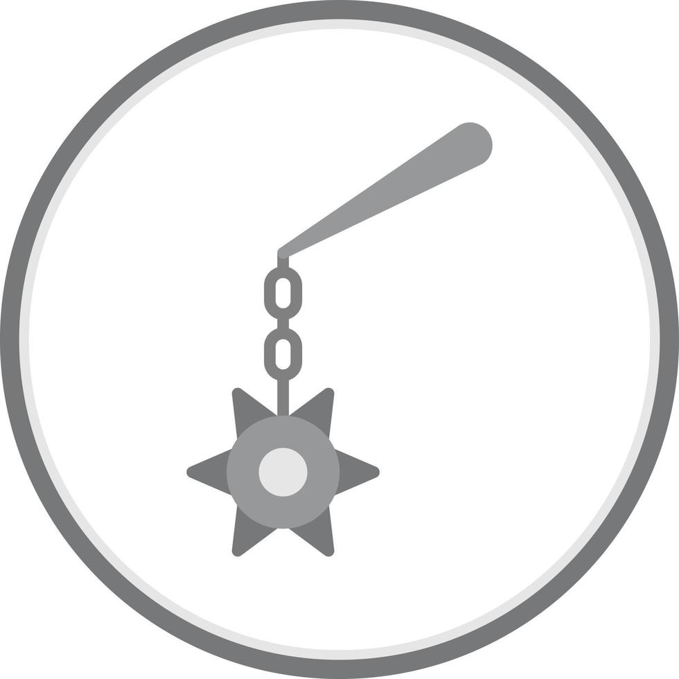 Streitkolben-Vektor-Icon-Design vektor