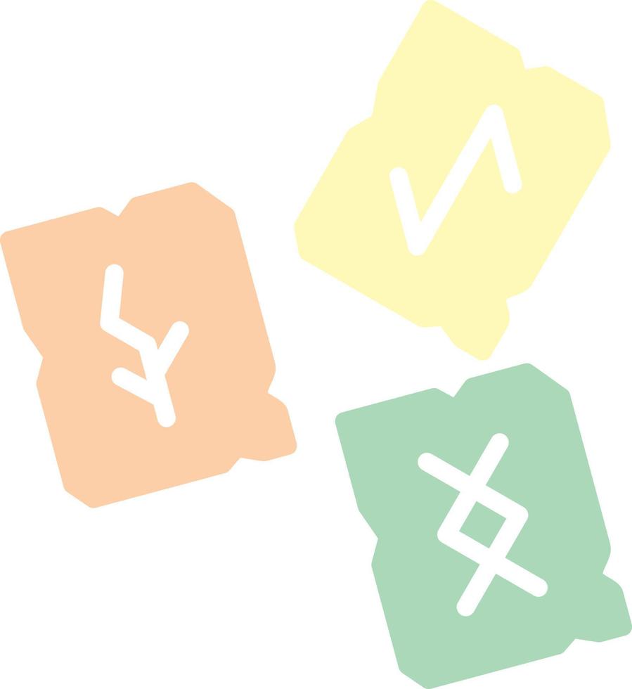 runor vektor ikon design